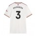 Arsenal Cristhian Mosquera #3 Tredjedrakt 2025-26 Kortermet
